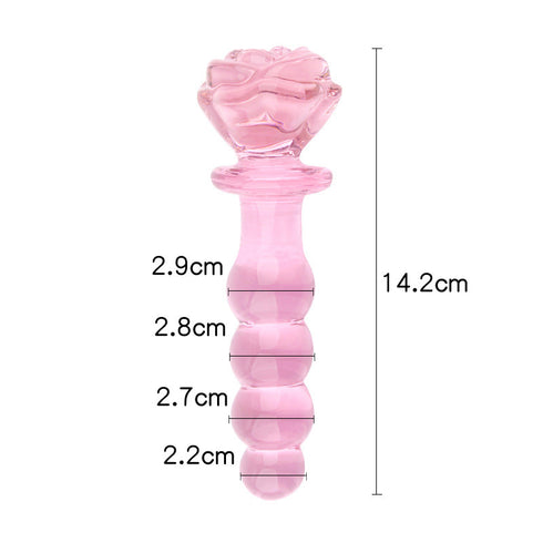 Flower Butt Plug Four Balls